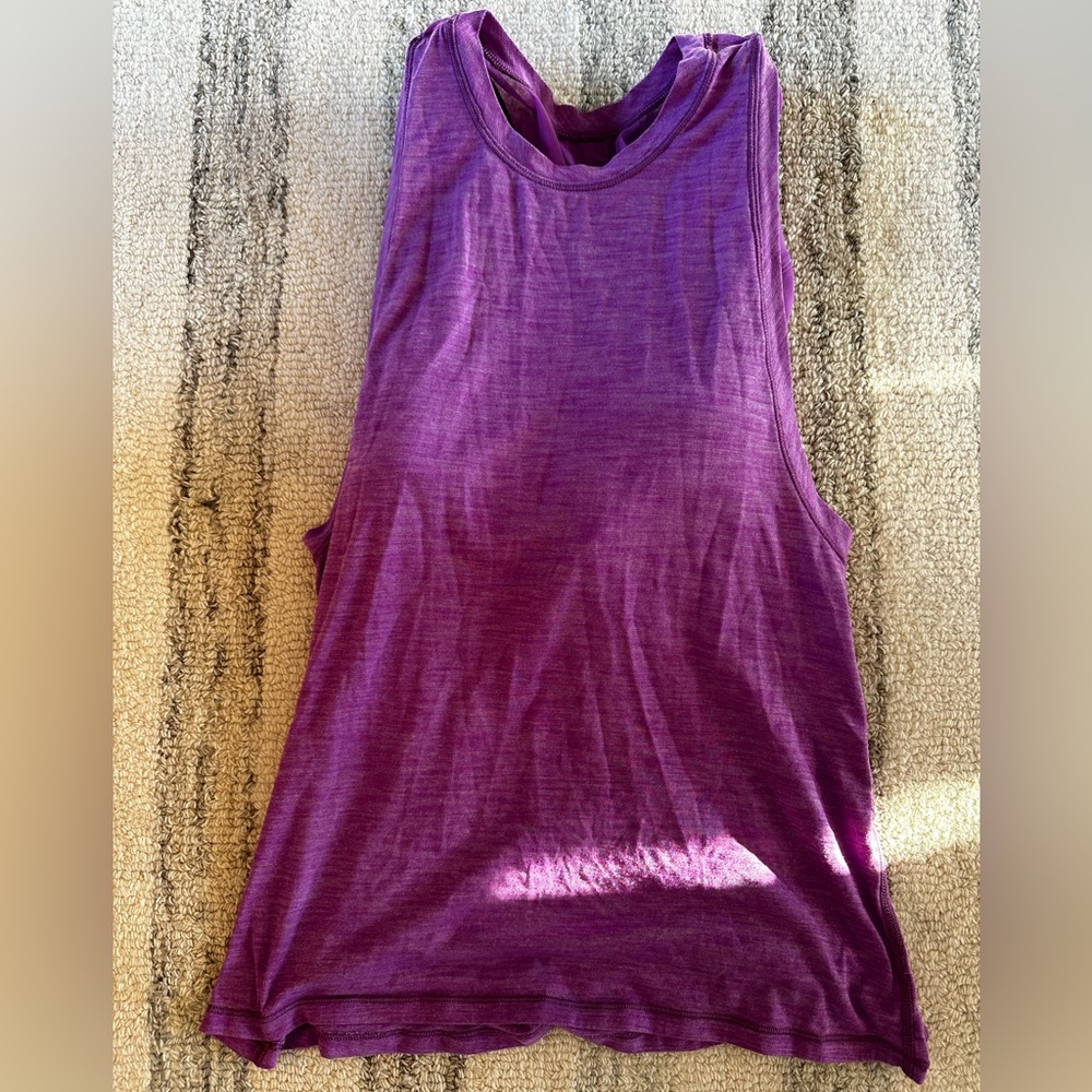 Lululemon Built in shelf bra tank size 6